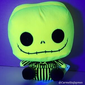 🎃 JACK 💀 Blacklight Funko Pop! Plush  Nightmare Before Christmas NBC ☆ NWT ☆